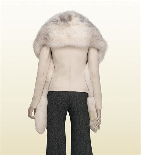 gucci white fur scarf|authentic Gucci silk scarf.